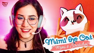 AS AVENTURAS DE CAROLZINHABOT NO JOGO MAIS FOFO DE GATINHO! - Cats and Sokoban - Mimi's Scratcher