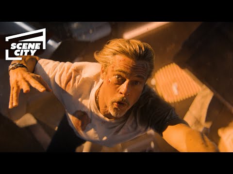 Elder vs White Demon Scene | Bullet Train (2022)