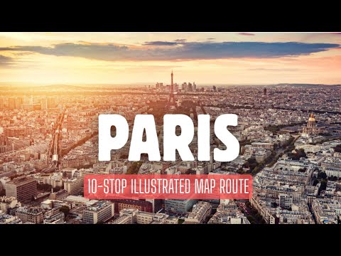 Paris | 10 Stops on an Illustrated Route Map