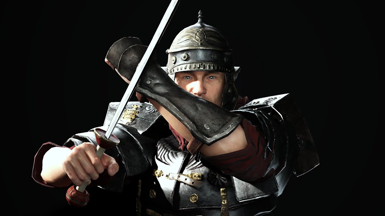 Prajurit Romawi Model 3D