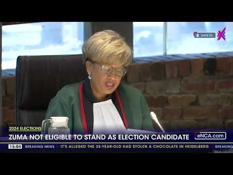 2024 Elections | ConCourt rules Jacob Zuma can't run for Parliament