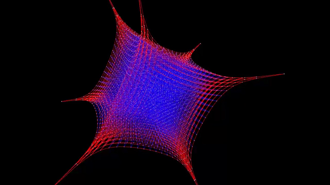 PROCESSING - 3D SPRINGS PARTICLES SYSTEM