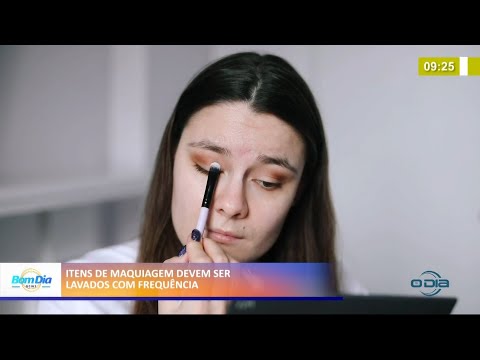 Itens de maquiagem devem ser lavados com frequência 22 03 2021