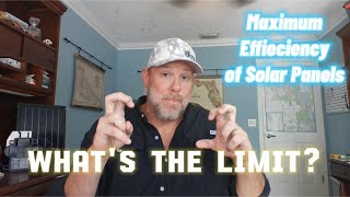 Why Solar Panels Will Never Reach 100% Efficiency | The Shockley–Queisser Limit Explained