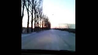 preview picture of video 'Drum înzăpezit Cruceni - Şagu 29.12.2014'
