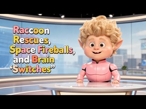 Raccoon Rescues, Space Fireballs, and Brain ‘Switches’