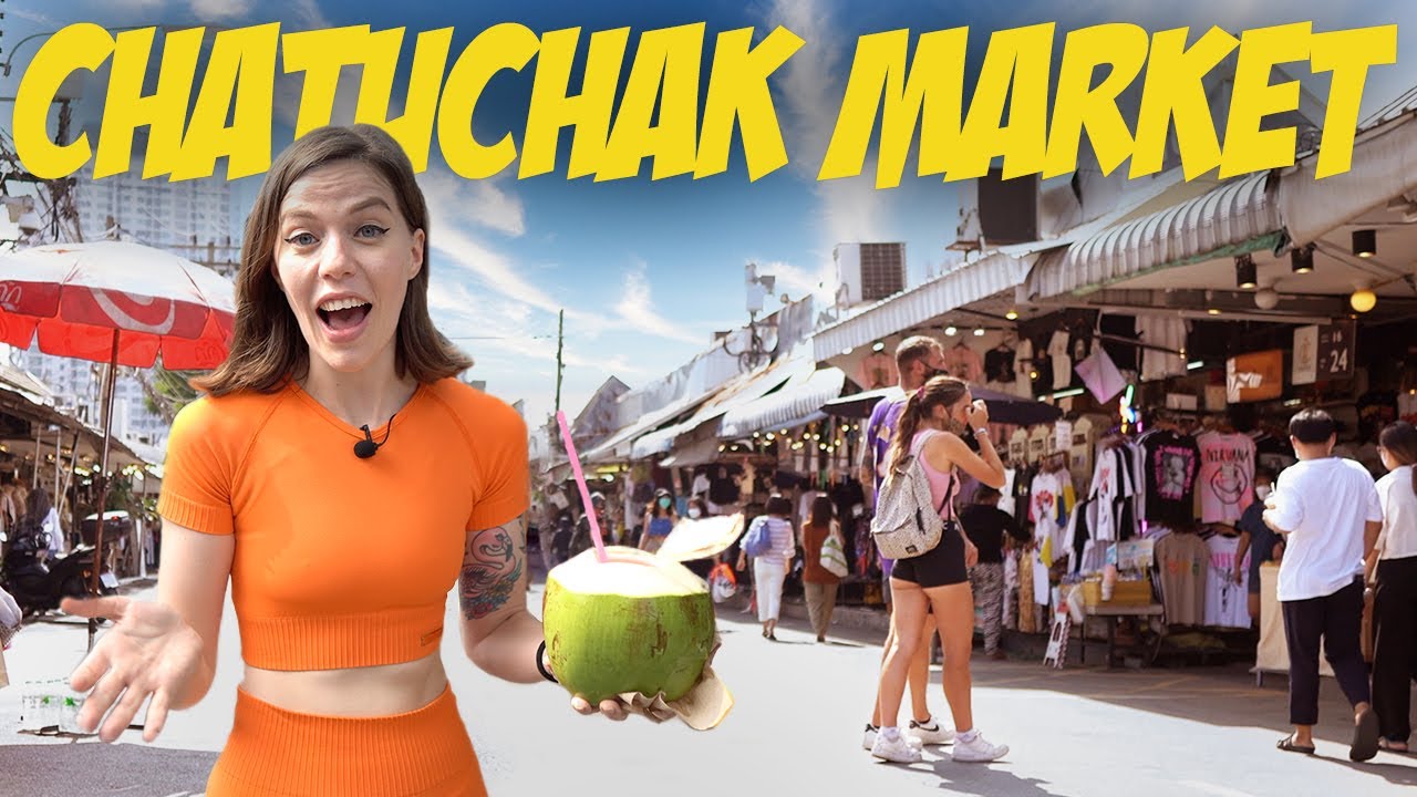 Embark on a captivating tour of the bustling Chatuchak Weekend Market.