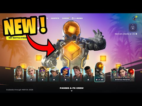 Fortnite Chapter 7 Battle Pass Showcase (All Skins & Rewards)