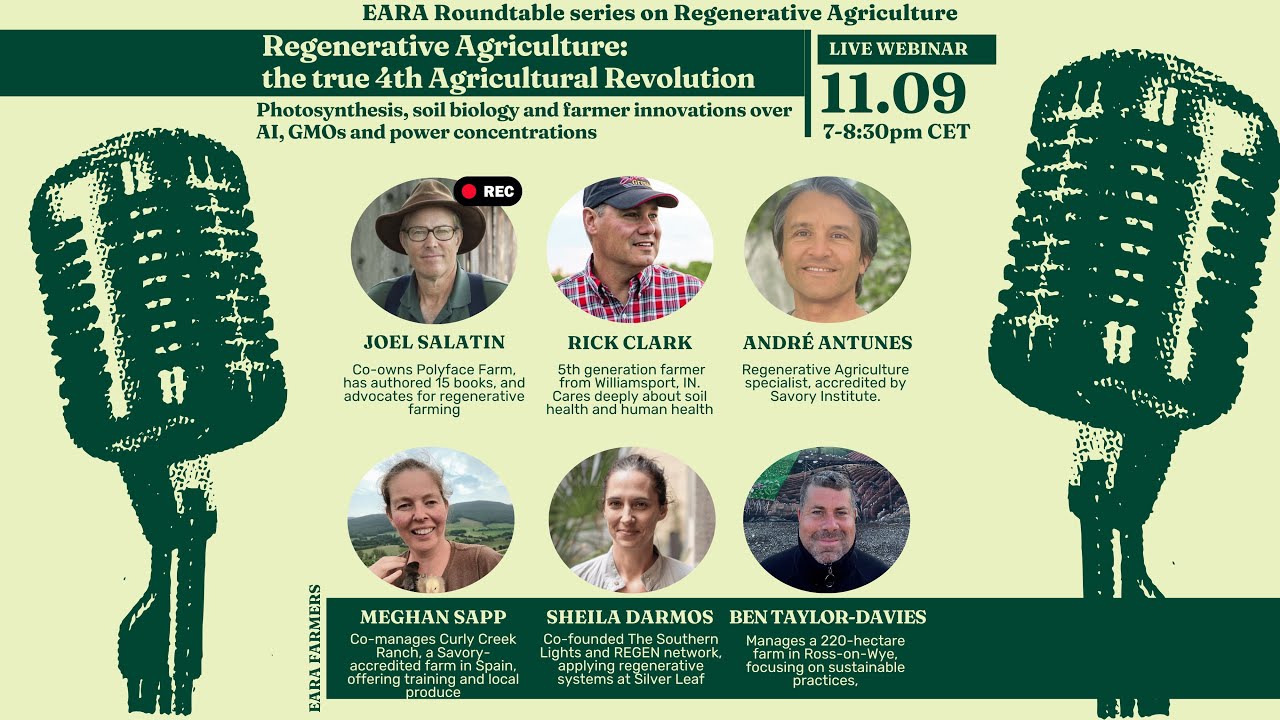 SESSION 1 - EARA's Roundtable Series on Regenerative Agriculture
