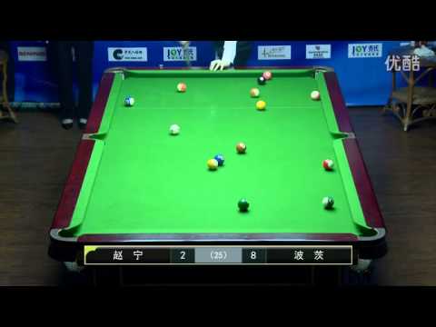 Zhao Ning VS Gareth Potts 2015 Potts Chinese 8 Ball Challenge Competition