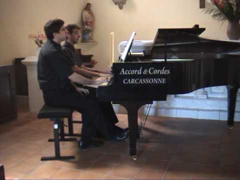 CHABRIER : Espana, piano 4 mains, Laurent Bonaccorsi & Jean-Louis Garcia