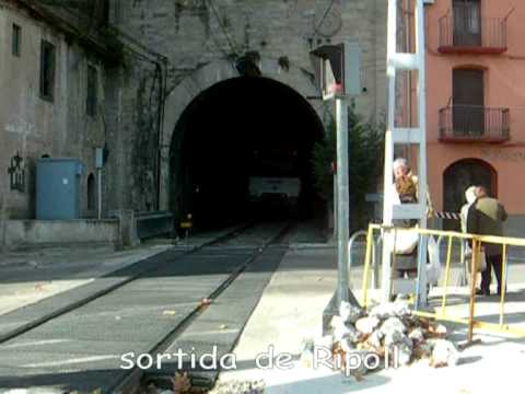 Ripoll - Puigcerdà, en tren - desembre 2009