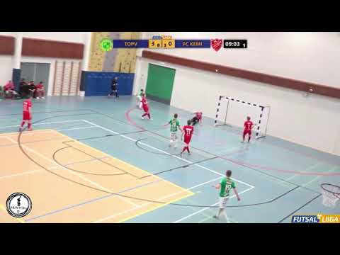 Few Goals with left foot for Tornion Palloveikot - Newton Jr Futsal