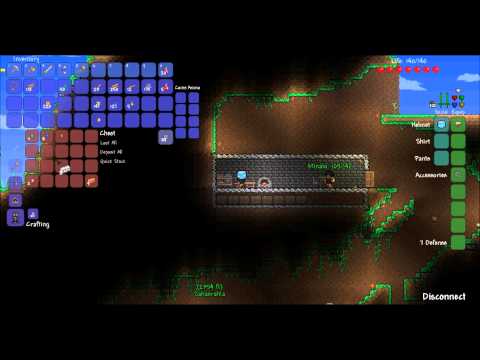 Terraria Trio: Part 13 - Building a crafting area