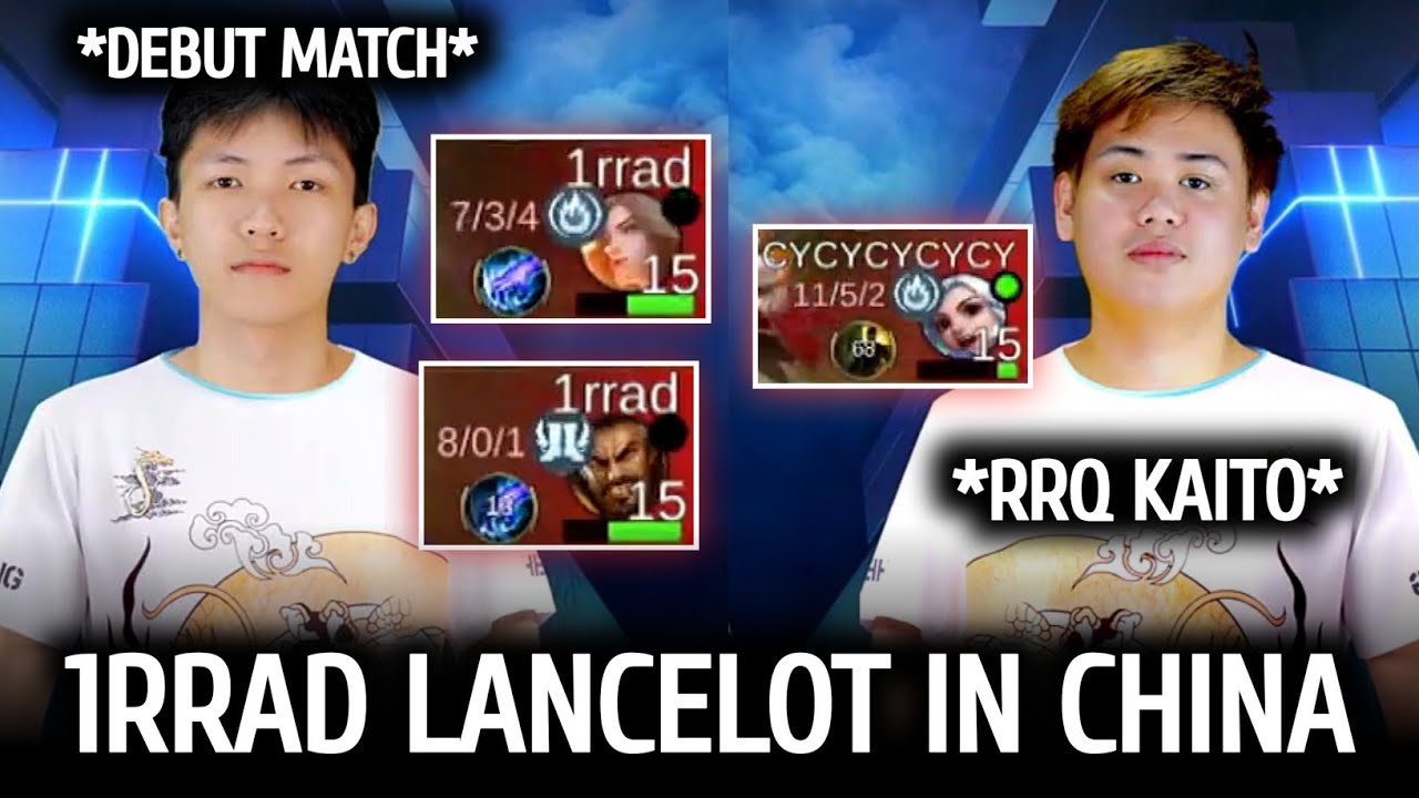 IRRAD DEBUT! PICKS LANCELOT & ROGER IN CHINA QUALIFIER | RRQ KAITO GOLD IS CARRYING | TYG vs TLG