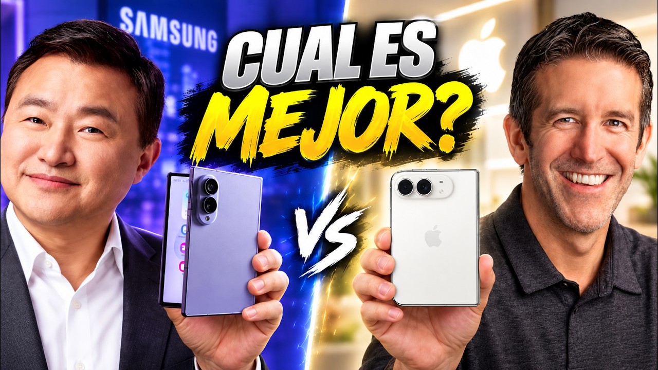 iPhone Duo vs Galaxy Z Fold8 CUAL COMPRAR?