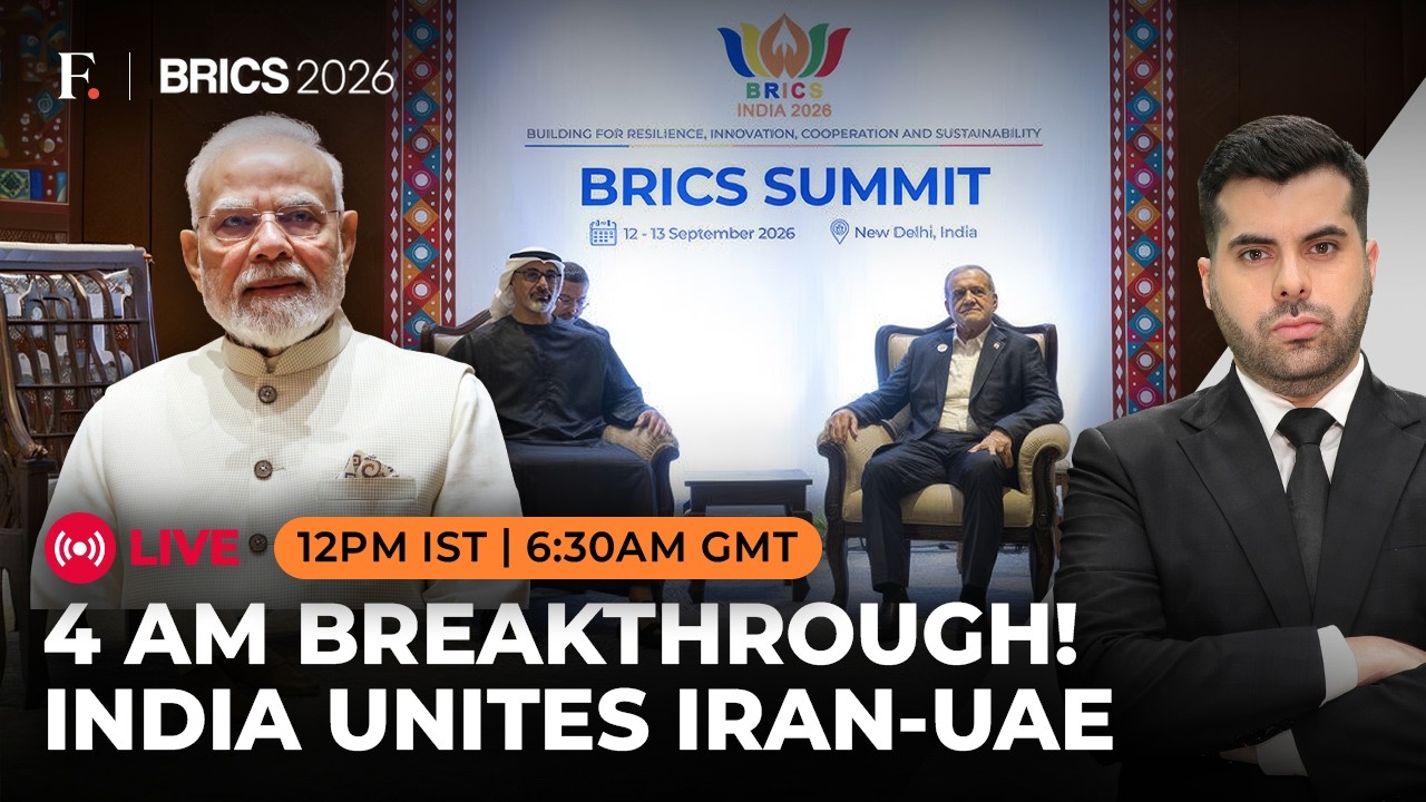 LIVE | India’s 4 AM Diplomatic Blitz: How Modi Got Iran & UAE On One Page | Firstpost