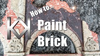 How to Paint Brick Buildings