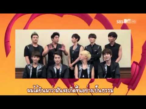 [TH SUB] 2012 MTV EMA - Super junior Video Message