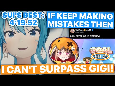 Suisei Feels Competitive Towards Gigi For "Agreeee" (Hoshimachi Suisei / Hololive) [Eng Subs]