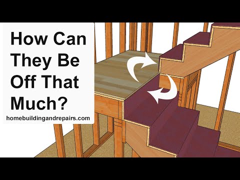 Problems Created By Using Thicker or Thinner Materials To Finish Your Stair Landing