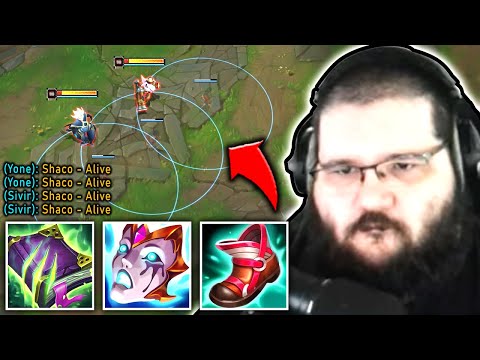 WATCH PINK WARD HARD CARRY MASTER PLAYERS WITH SHACO SUPPORT!! - League of Legends
