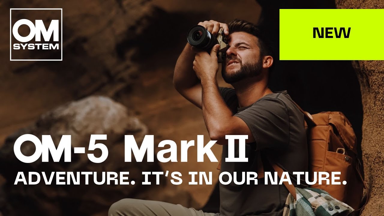 OM SYSTEM OM-5 Mark II Hus Svart