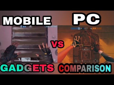 RAINBOW SIX SIEGE VS AREA F2:- GADGETS & ABILITIES COMPARISION