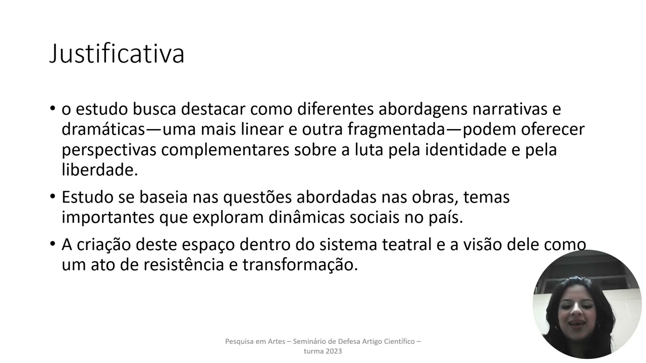 Modelo Seminário de defesa  Pesquisa Científica 1 11     Somente Leiturakarla 1