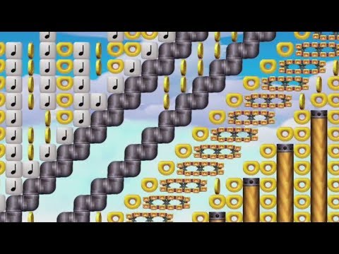 A long travel by TheKikolol - Super Mario Maker - No Commentary 1bl
