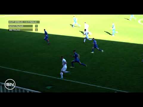 KUP SRBIJE 1/4 FINALE NOVI PAZAR – METALAC  1:0