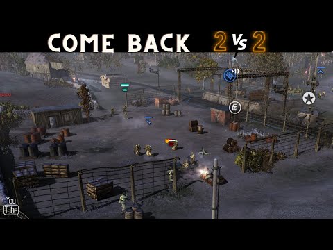 CLOSE GAME CoH1 2v2 - Dumais/ SMOKO vs. IntegraleSweeD/ ANARCHY