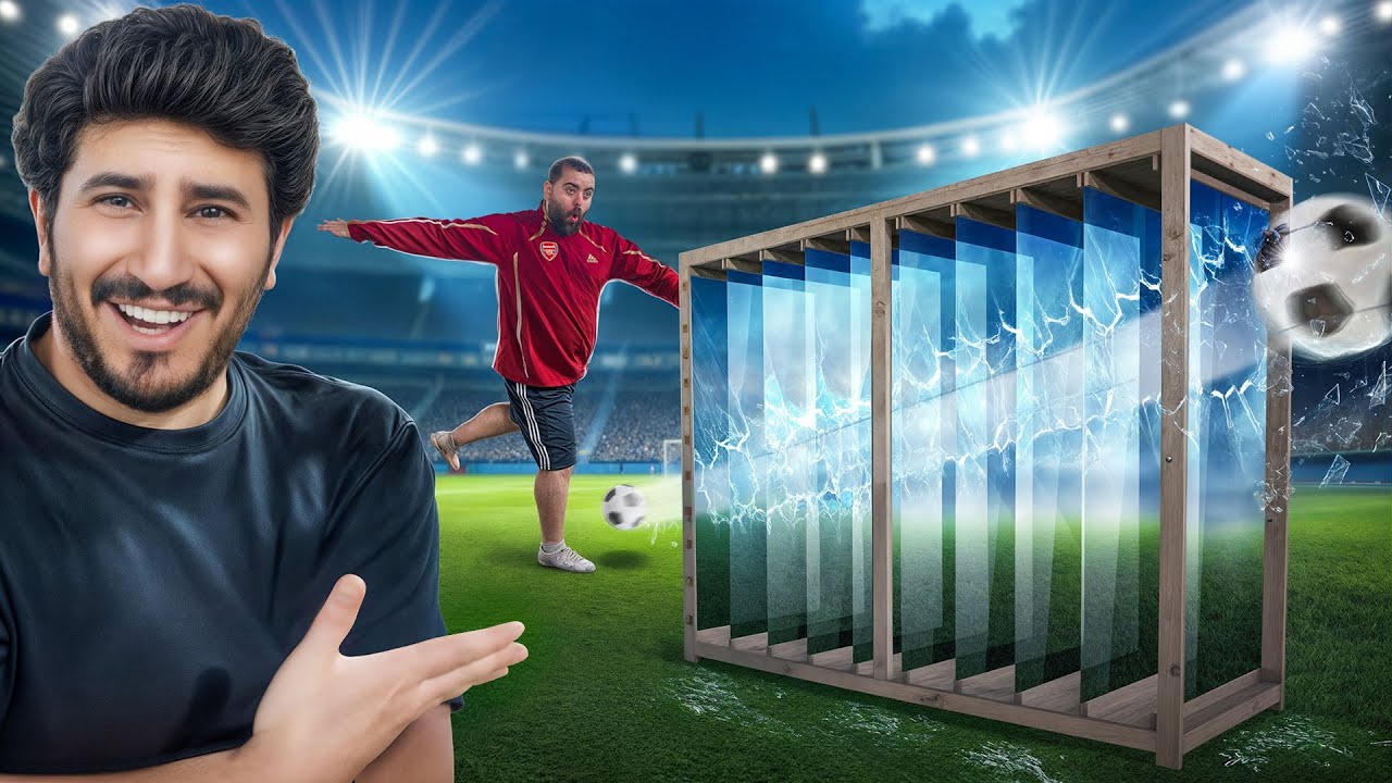 تحدي أقوى قدم في فالكونز ⚽️🔥