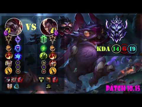 KLED vs DARIUS TOP LANE- PATCH 10.15