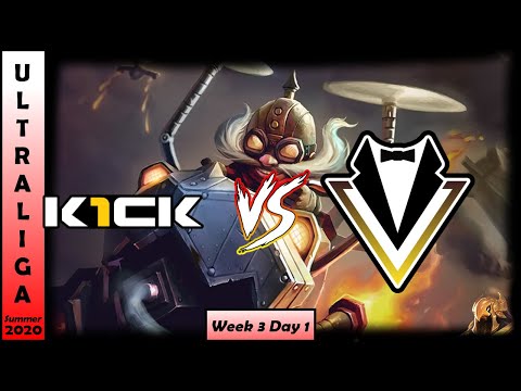 K1CK Neosurf vs Gentlemen's Gaming Highlights | Ultraliga Summer 2020 | Week 3 Day 1