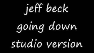 jeff beck going down studio version