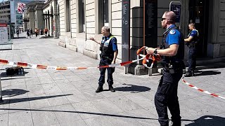 Schweiz: Aufnahmen nach Messerangriff am Bahnhof Winterthur mit drei Verletzten