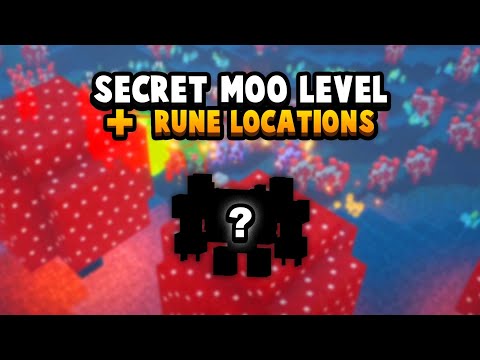 "Moo?" - Secret Level + All Rune Locations In Minecraft: Dungeons