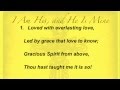 I Am His, and He Is Mine (Baptist Hymnal #336)