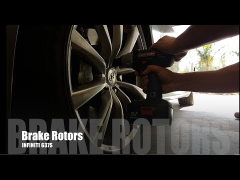 INFINIITI G37s Rotors