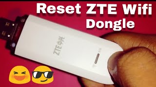 Reset  ZTE 3G Wifi Dongle (ZTE AW3632)