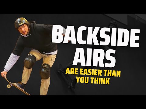 Perfect Backside Airs on Vert