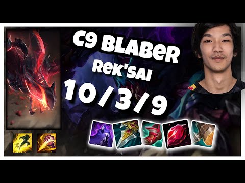 Rek'Sai vs Graves C9 Blaber JUNGLE (10/3/9) - v11.3