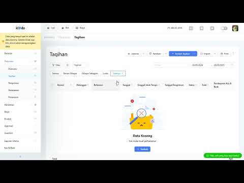 🔄 Pembaruan Tampilan di Tagihan Penjualan & Pembelian