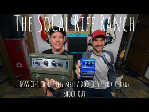 BOSS CE-1 Chorus Ensemble / DOD FX65 Stereo Chorus Shoot-Out