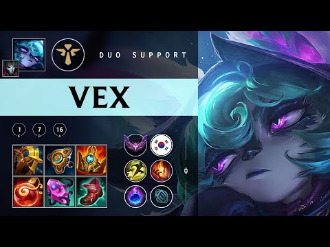 Vex Support vs Leona - KR Master Patch 25.24