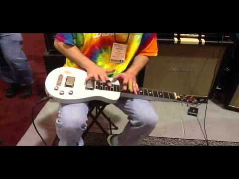 Summer NAMM 2012, Frank Frombach, Scantic River Lapsteel, Dynamo Amplification