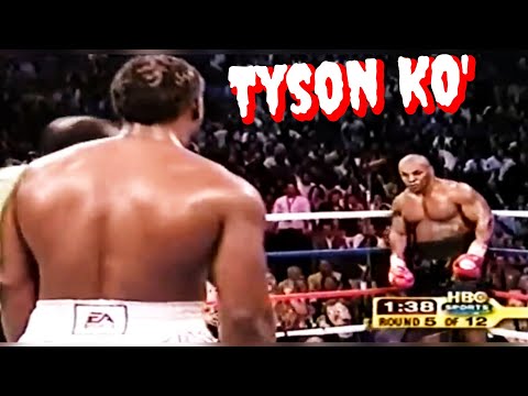 Duel terbesar "Mike Tyson (KO') vs Lennox Lewis
