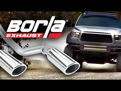 Borla Exhaust for the 2009-2013 Toyota Tundra