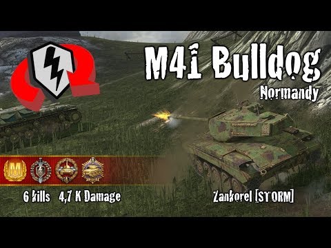 WoT Blitz M41 Bulldog - 6 Kills 4,7k Damage Replay
